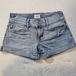 Hudson Jeans Light Blue Denim Women Shorts